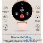 MT510 Smart Watch 1.32" AMOLED IPX68 with BT Calls Sports HR BP BO - Rose Gold - Image 3